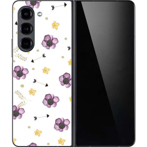 Flowers and Arrows Galaxy Z Fold5 5G Skin